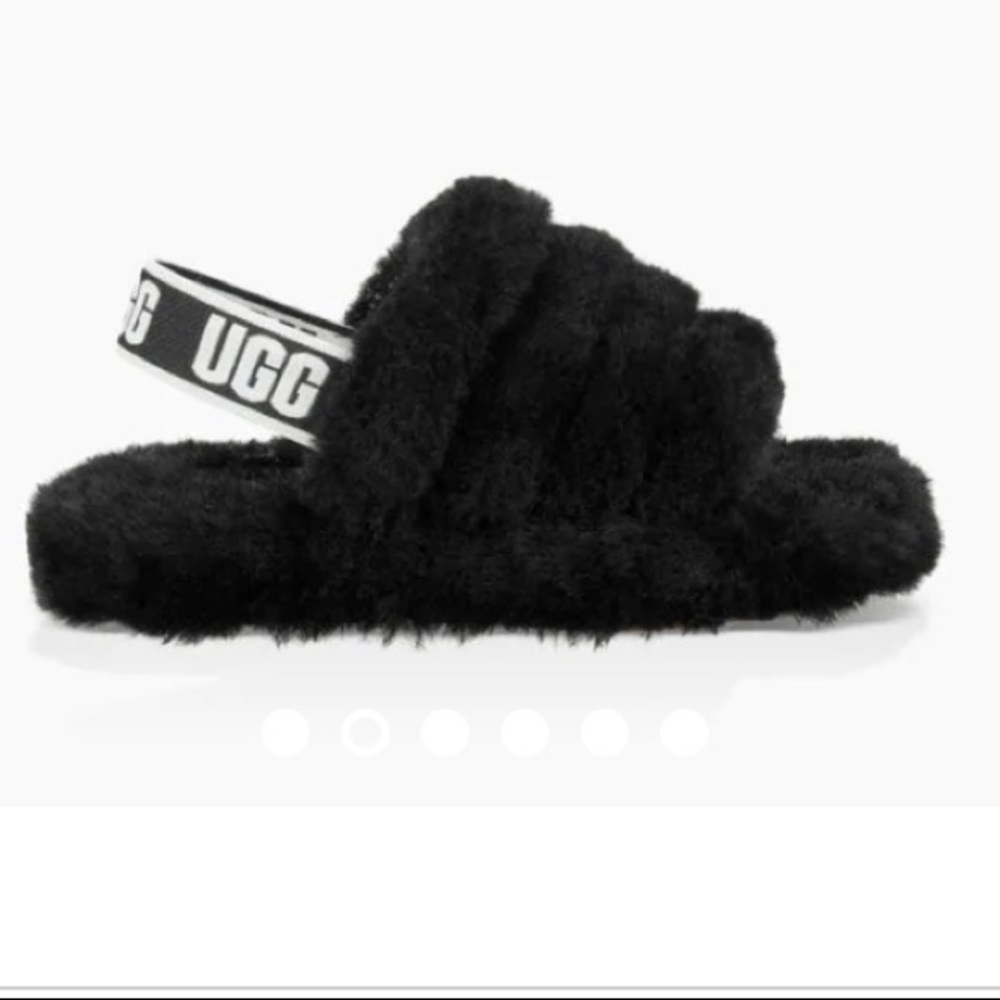 Black UGG Slides